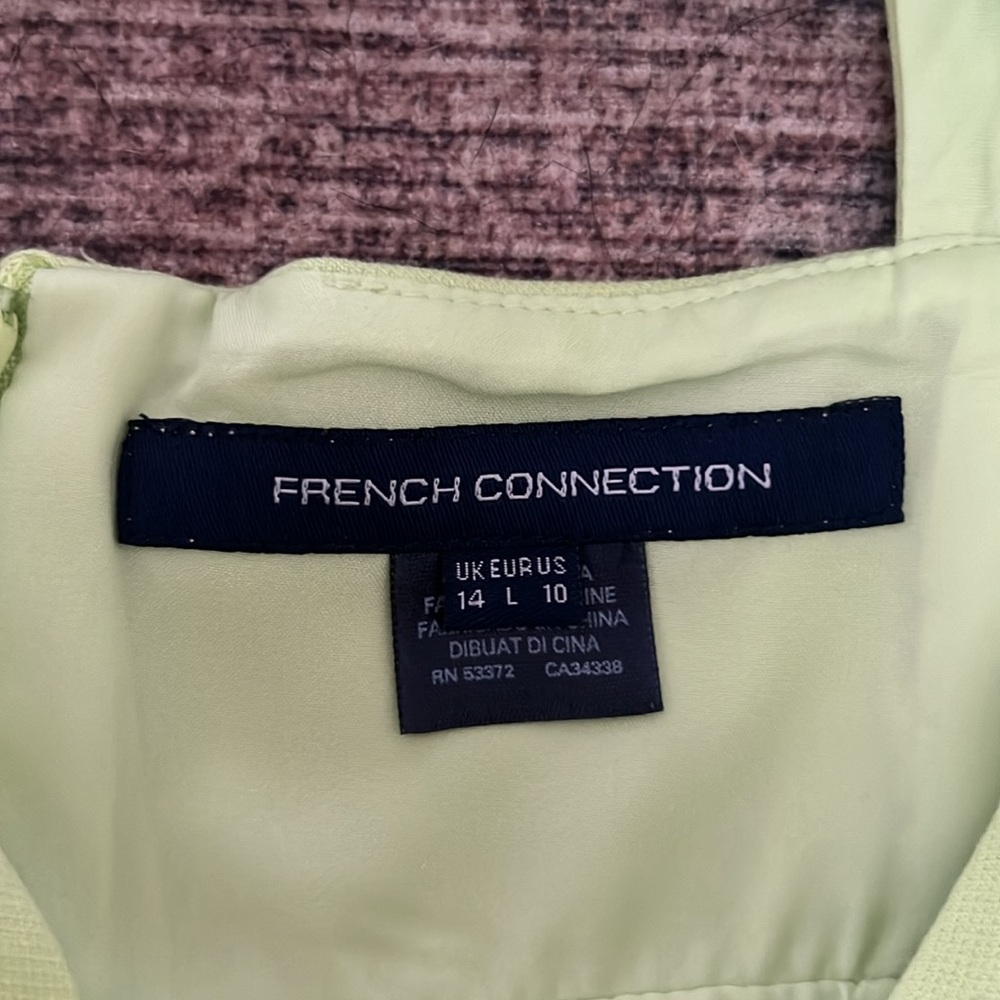 French Connection Whisper Ruth Crossover Mini Dress - Picture 5 of 6